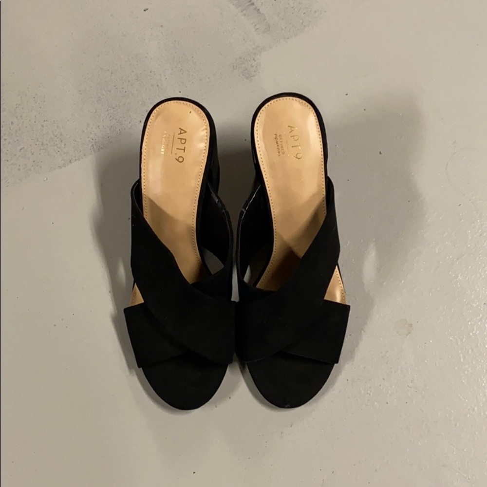 Block Platform Sandals - image 1
